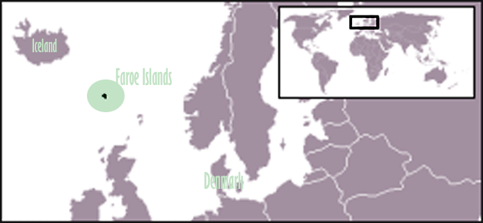 Faroer Map